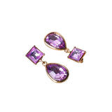 Women's Purple Casual Earrings