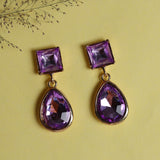 Women's Purple Casual Earrings
