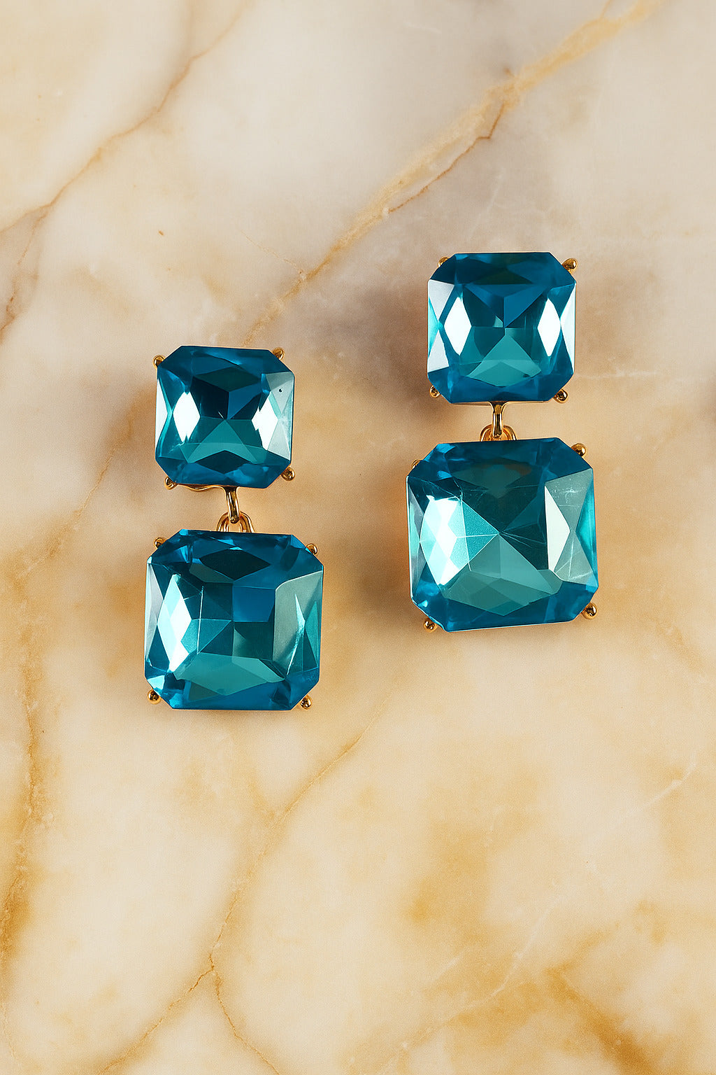 Women's Blue Casual Earrings