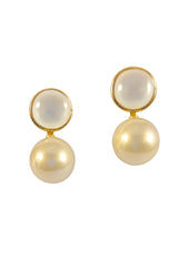 Women's White Casual Earrings
