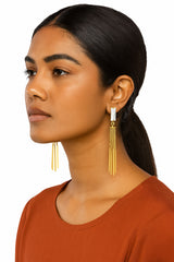 Women's Gold Casual Earrings