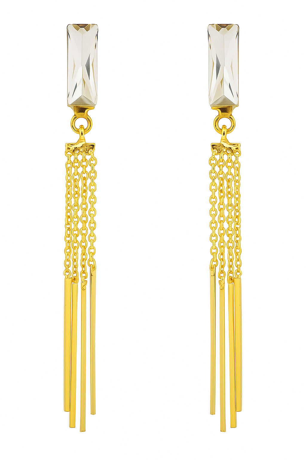 Women's Gold Casual Earrings