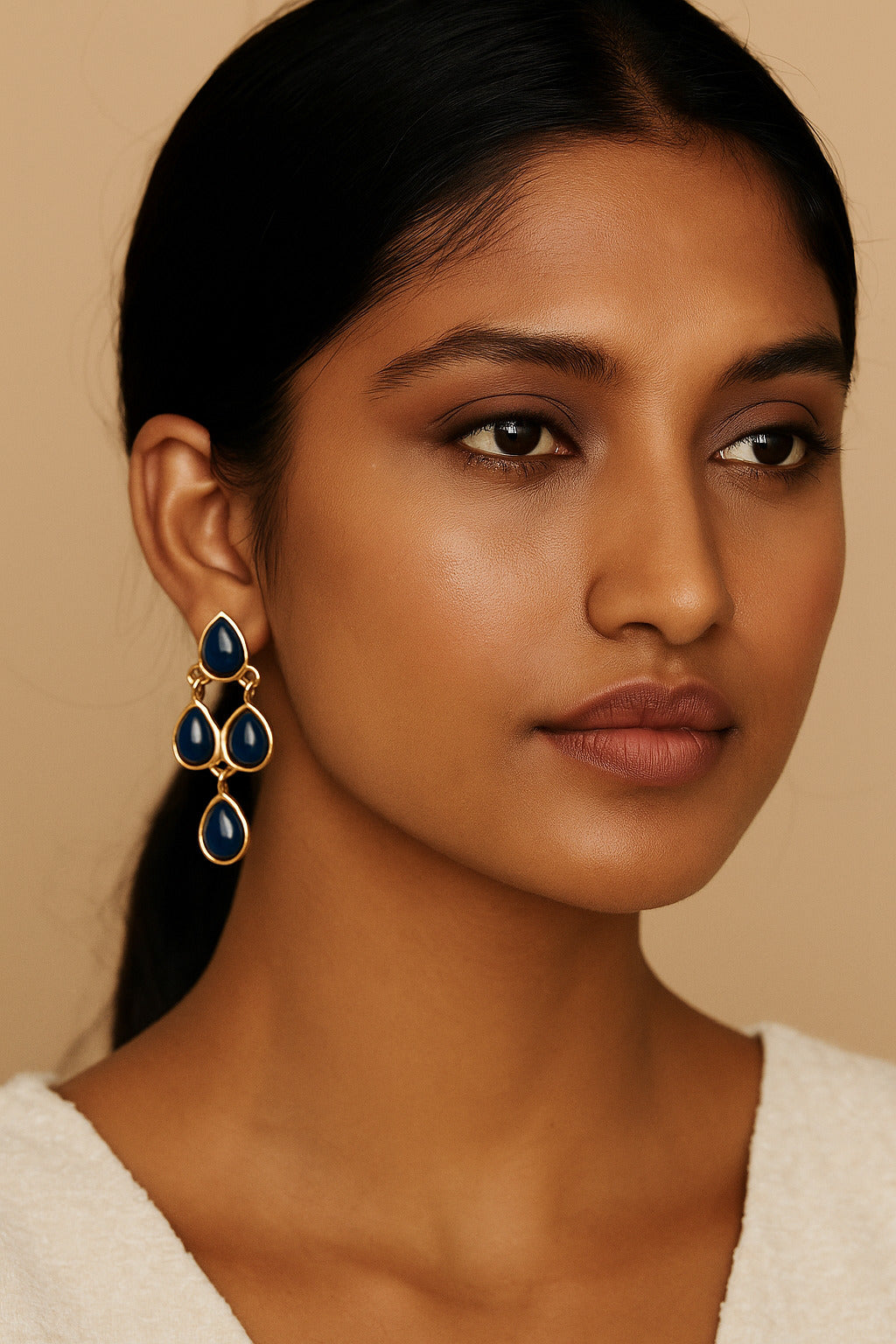 Women's Gold Casual Earrings