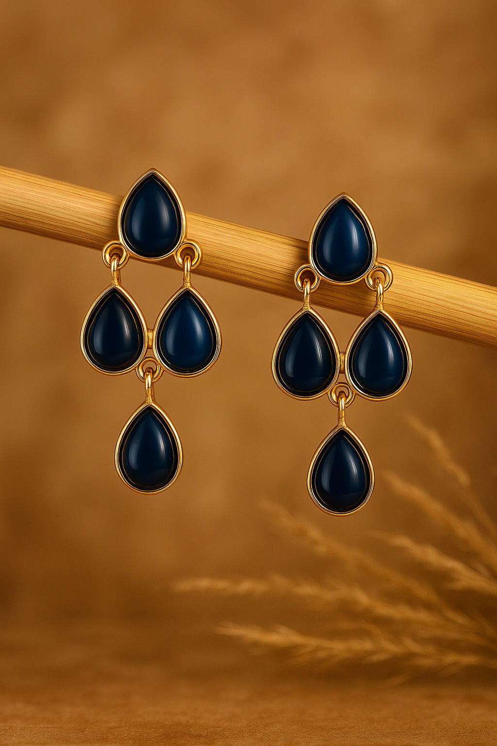 Women's Gold Casual Earrings