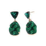 Women's Green Casual Earrings