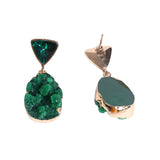 Women's Green Casual Earrings