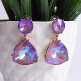 Women's Purple Casual Earrings