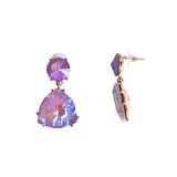 Women's Purple Casual Earrings