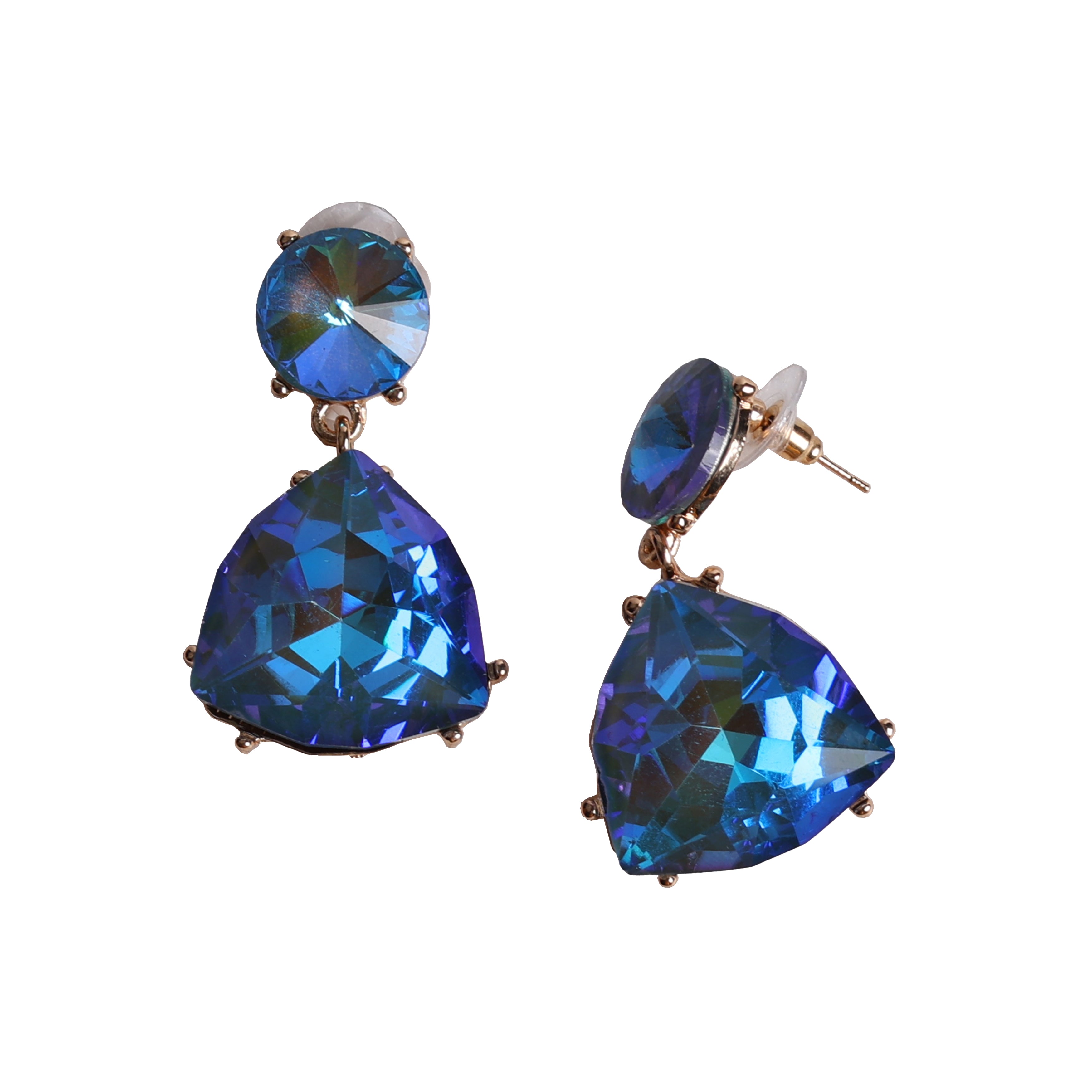 Women's Blue Casual Earrings
