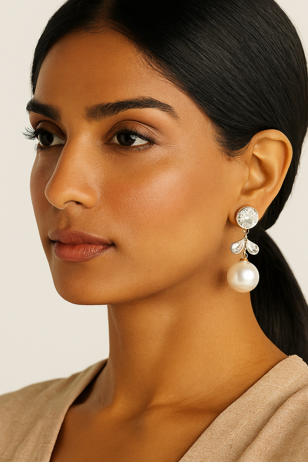 Women's Gold Casual Earrings