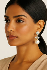Women's Gold Casual Earrings