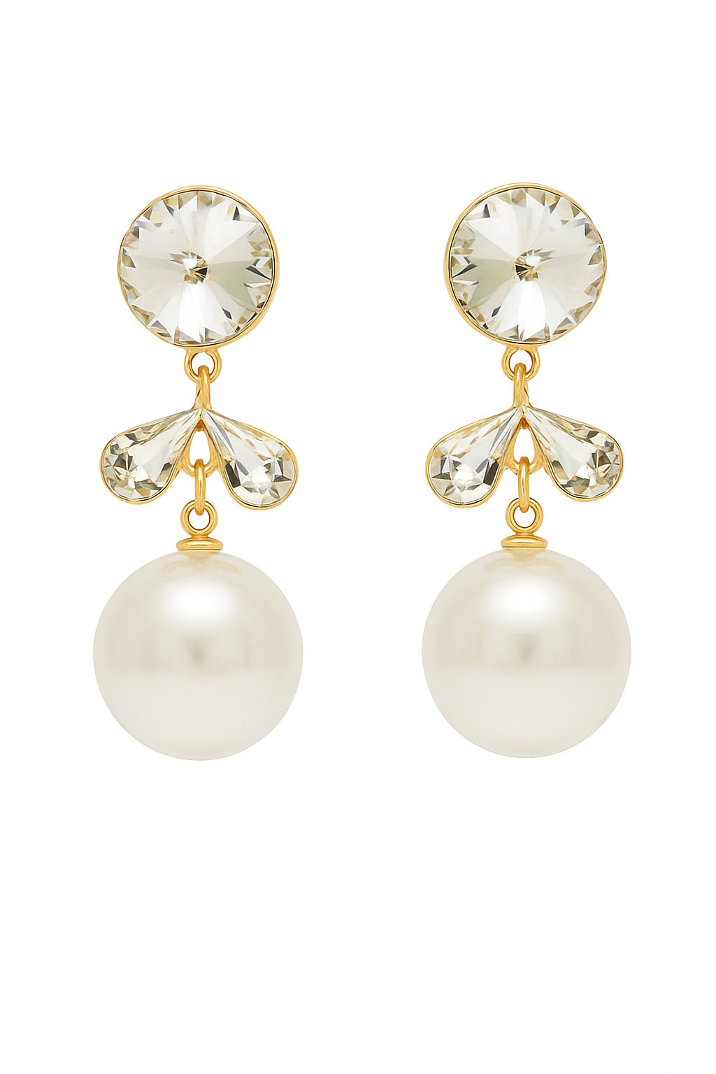 Women's Gold Casual Earrings