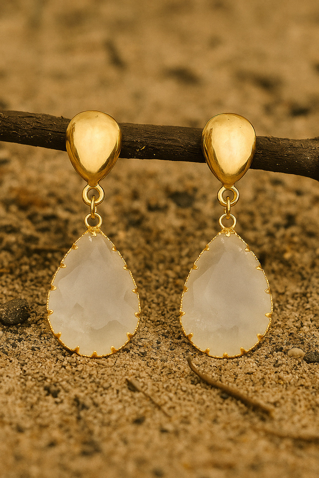 Women's Gold Casual Earrings
