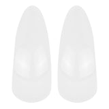 Women's White U Shape Statement Earring