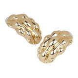 Women's Abstract Golden Stud Earing