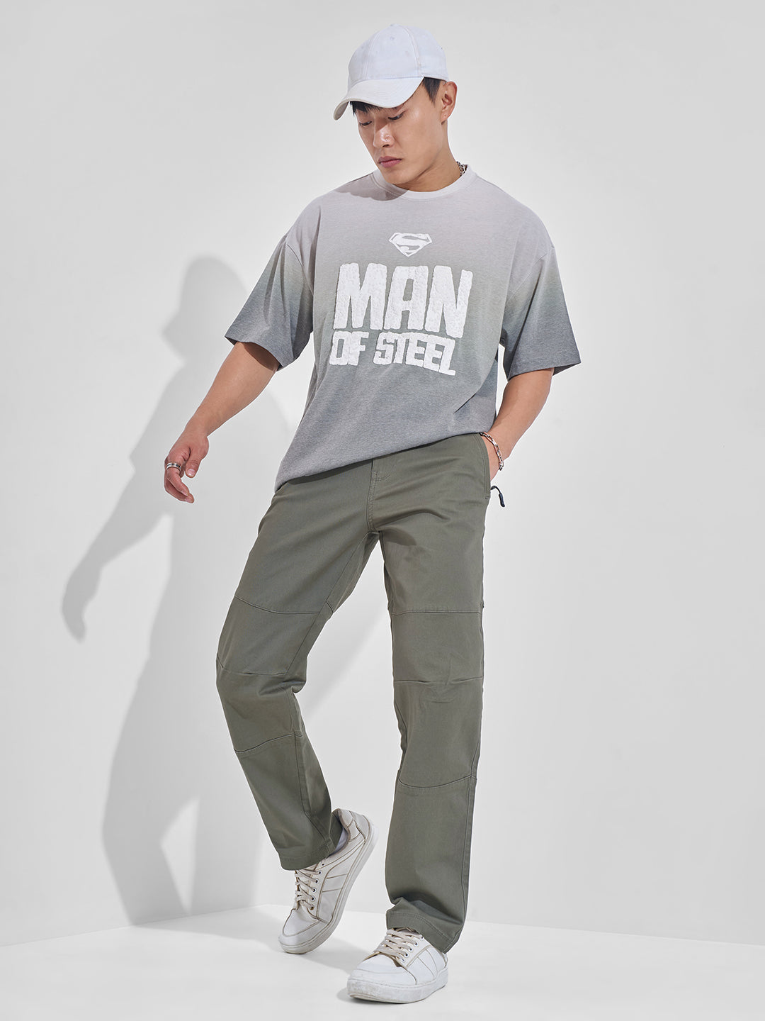 Men's Tea Leaf Straight Fit Mid-Rise Trouser