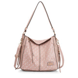 Women's Pink Casual Printed Hobo Bag