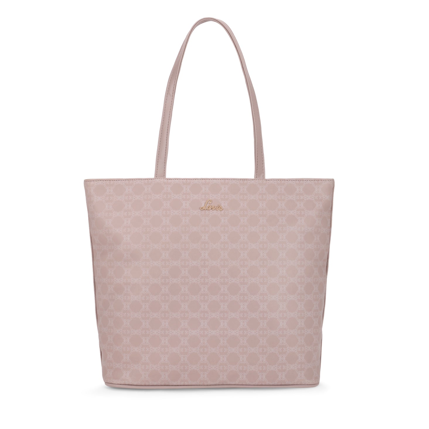 Women's Pink Casual Printed Tote Bag