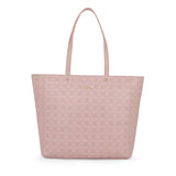 Women's Pink Casual Printed Tote Bag
