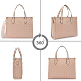 Women's Pink Casual Printed Satchel