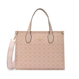 Women's Pink Casual Printed Satchel