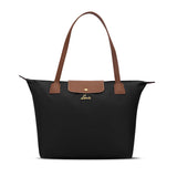 Women's Black Casual Solid Tote Bag
