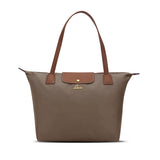 Women's Grey Casual Solid Tote Bag