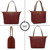 Women's Brown Casual Solid Tote Bag