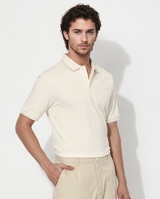 Men's Yellow Casual Regular Fit Solid Half Sleeves Polo Tshirt