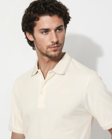 Men's Yellow Casual Regular Fit Solid Half Sleeves Polo Tshirt