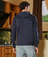 Men's Navy Blue Who Are You Inside with Kangaroo Pocket Hoodie