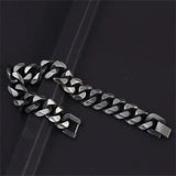 Men's Hades Classic Silver Thick Bracelet
