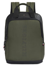 Unisex Olive Casual Solid Backpack