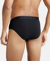 Men's Black Modal Cotton Stretch Brief