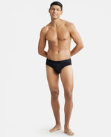 Men's Black Modal Cotton Stretch Brief