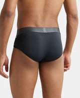 Men's Black Tactel Microfiber Stretch Brief