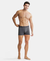 Men's Grey Tactel Microfiber Stretch Trunk