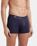 Men's Navy Tactel Microfiber Stretch Trunk