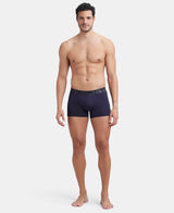Men's Navy Tactel Microfiber Stretch Trunk