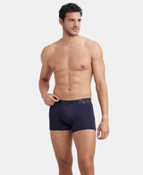 Men's Navy Tactel Microfiber Stretch Trunk