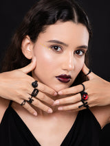 Men's Evil Rings - Set of 9
