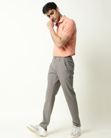 Men's Orange Casual Regular Fit Solid Half Sleeves Shirt