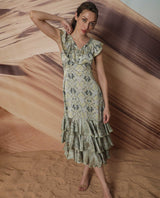 Women's White Casual Sleeveless Dress