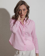 Women's Purple Casual Full Sleeves Shirt