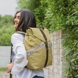 Women's Green Misty Green Unisex Backpack Bag