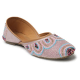 Women's Pink Casual Slip-On Flats