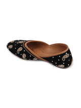 Women's Black Casual Slip-On Flats