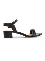 Women's Ankle Strap Round Toe Heeled Sandal