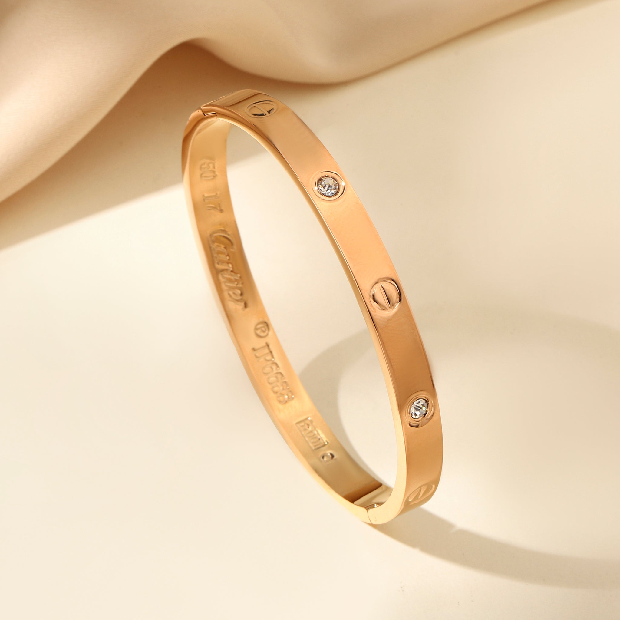 Women's Cartier Love Bracelet - Rose Gold