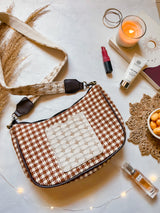 Women's Beige Vintage Dreams Sling Bag